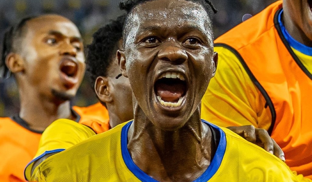 Imanishimwe set up  Innocent Nshuti for an equalizer in Rwanda's 2-1 win over Benin on Tuesday, October 15. He was arguably the standout performer of the match-Photo by IGIHE