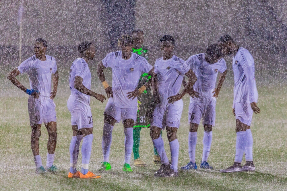 PHOTOS APR FC vs Gasogi game called off due to rain The New Times