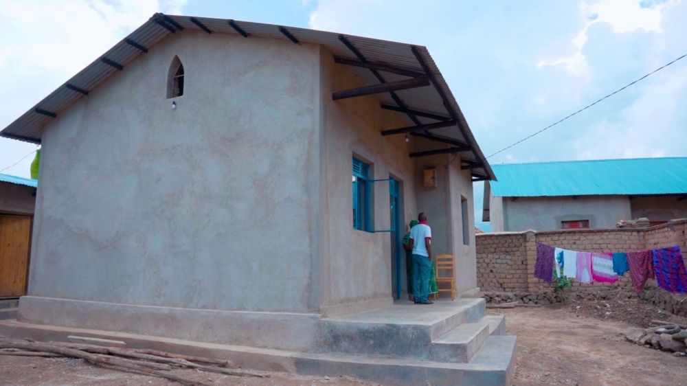 A new house constructed for a family in Mushubati Sector, Rutsiro District. Photos by Germain Nsanzimana