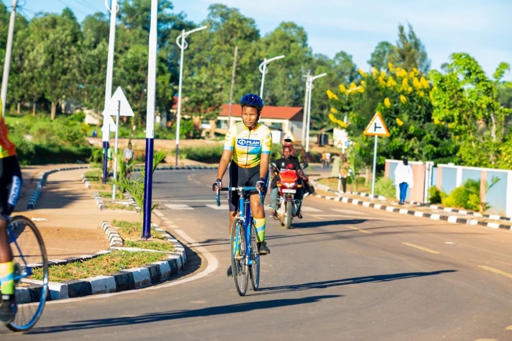 Rwandan cyclist Olivia dreams of becoming a professional cyclist, poised to proudly represent her country in international competitions-courtesy