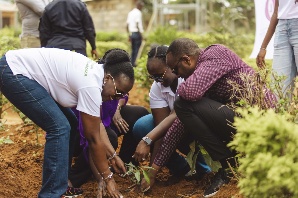 SONARWA staff also planted over 2,000 trees within the school premises as part of the companies' environmental sustainability initiatives. SONARWA staff also planted over 2,000 trees within the school premises as part of the companies' environmental sustainability initiatives.