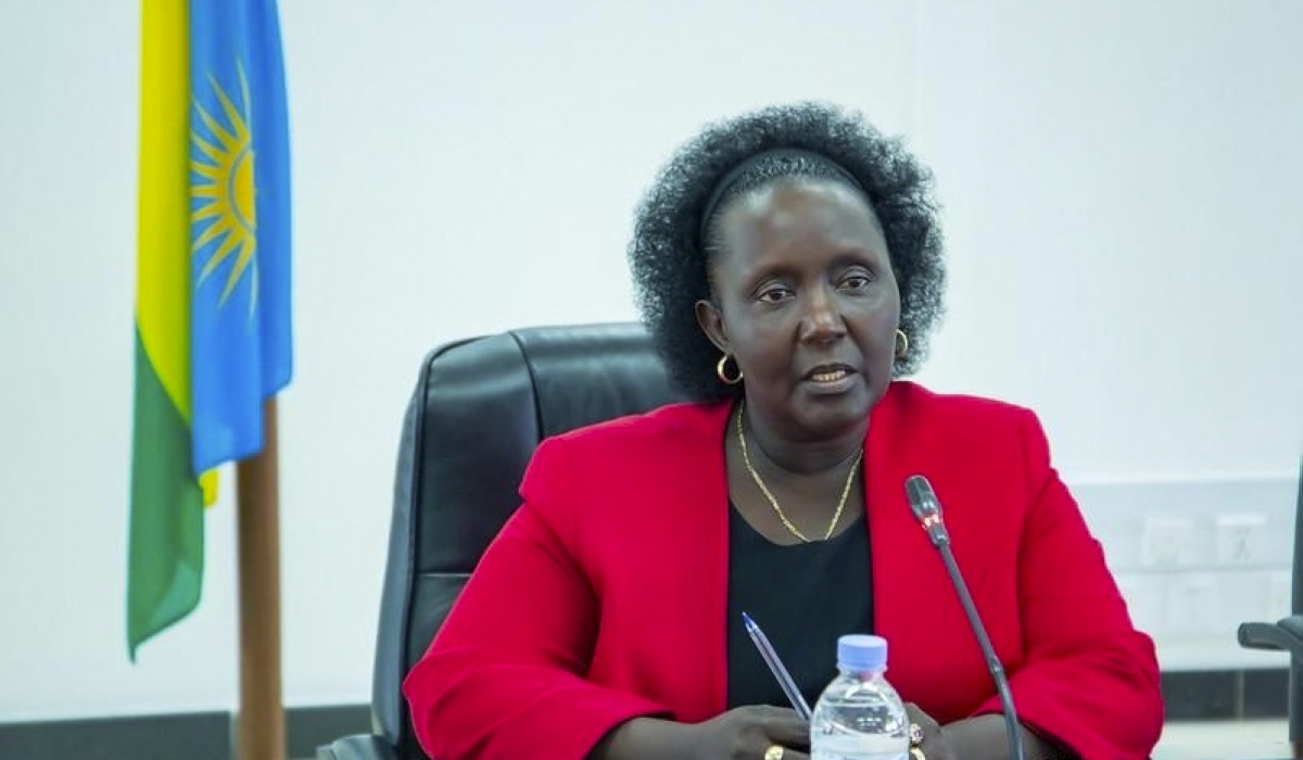 The new President of the Supreme Court and Chief Justice Domitilla Mukantaganzwa.