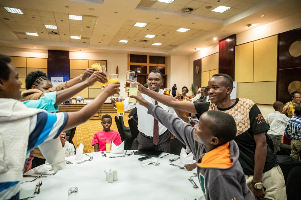 I&M Bank Rwanda (Plc), in partnership with Kigali Serena Hotel celebrated Christmas with children from SOS Children&#039;s Villages in Kayonza District. Photos by Dan Gatsinzi