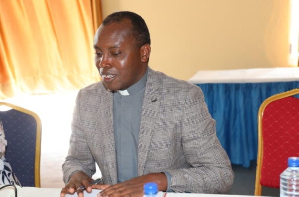 Father Oscar Kagimbura, Secretary-General of Caritas Rwanda