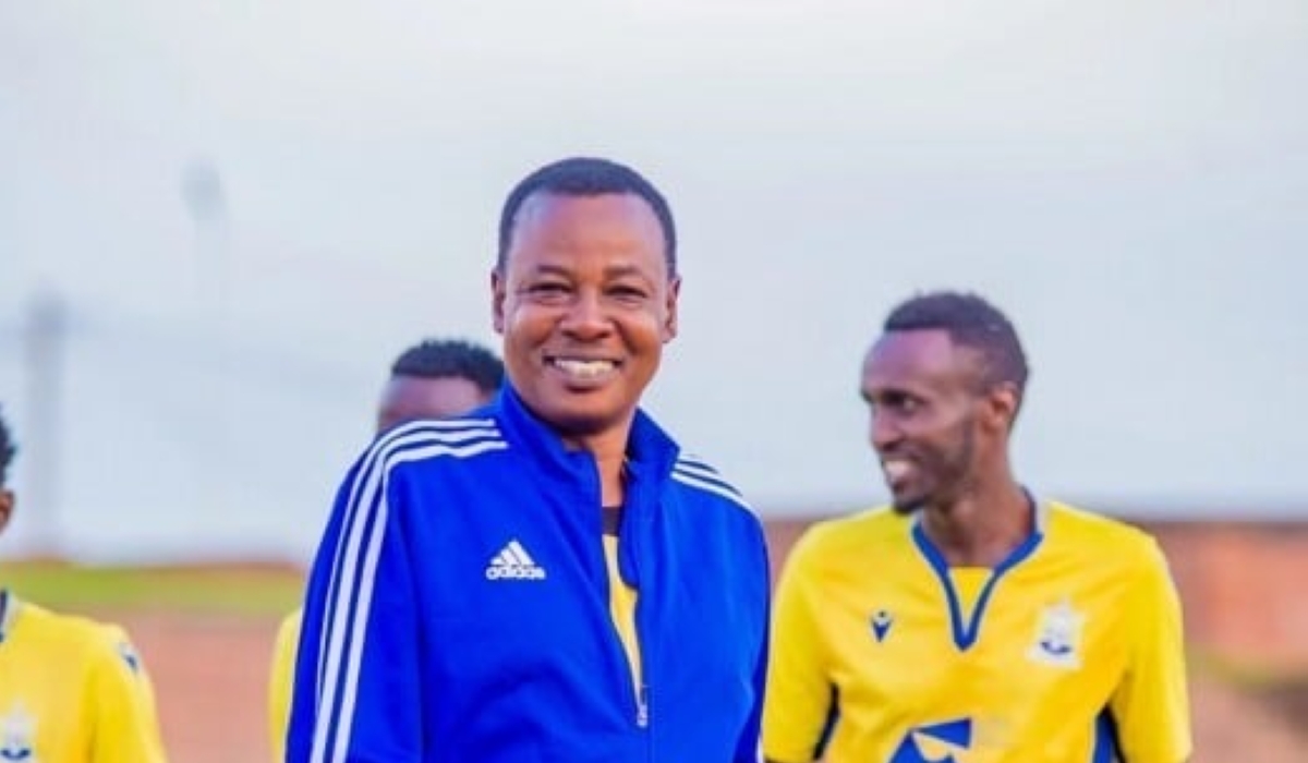 Vision FC coach Abdul Mbarushimana.