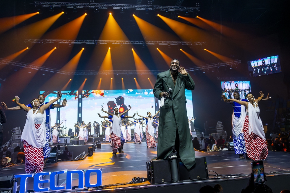 The Ben was deeply emotional during his unforgettable concert at the BK Arena on January 1, 2025.