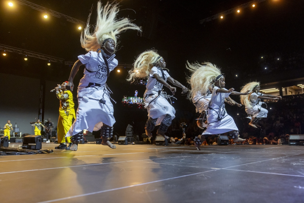 A traditional ballet from Sherrie Silver Foundation during the performance