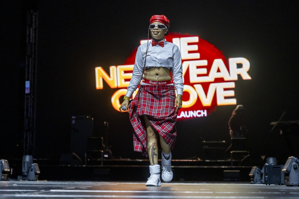 DJ Briane at the concert, The New Year Groove' that  became a landmark event in The Ben's music history.


