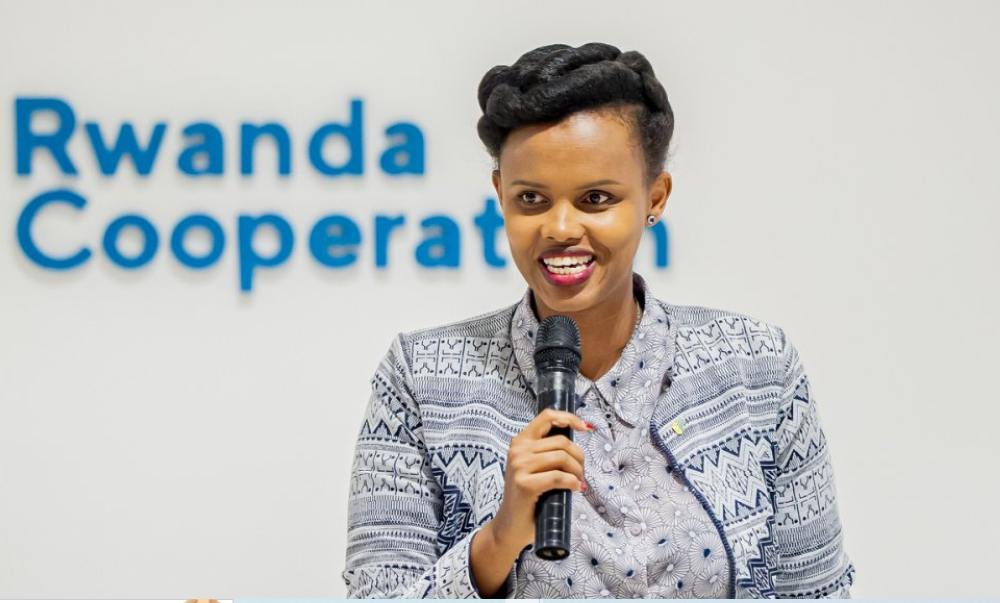 Patricie Uwase, the Chief Executive Officer of Rwanda Cooperation Initiative (RCI),