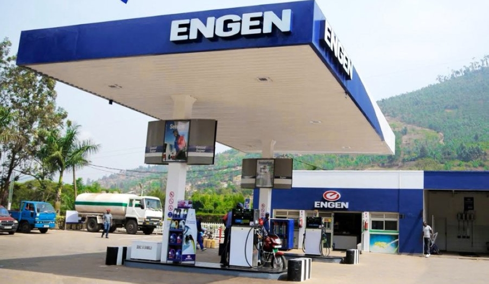 Engen Giticyinyoni petrol station is among three of petrol stations that have been closed in  City of Kigali effectevely on  January 13. File