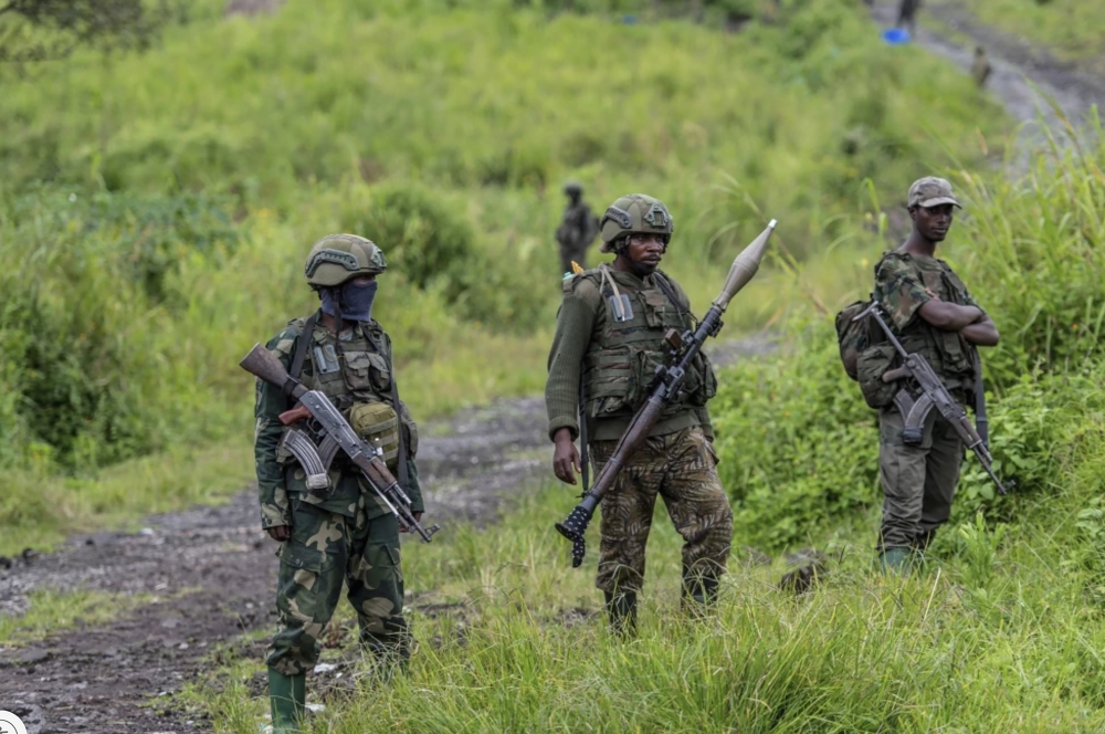 M23 rebels in eastern DR Congo. The rebels who captured the town of Masisi, the capital of Masisi territory, in North Kivu Province, on January 4, are fighting to protect persecuted communities from genocidal militia like FDLR.