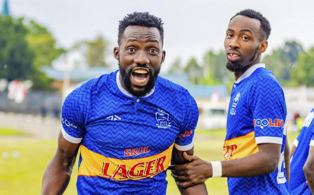 Ugandan striker Charles Bbaale who wants to leave Rayon Sports. Courtesy