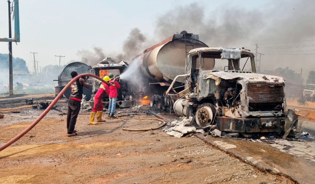 At least 70 killed after fuel tanker blasts in Nigeria. Courtesy