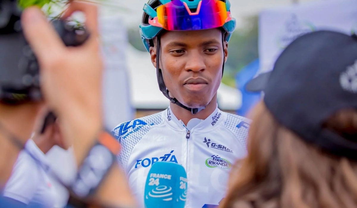 Rwandan cyclist Eric Muhoza will lead Kenya based team Amani cycling team during  the 17th edition of the Tour du Rwanda, scheduled for February 23 to March 2. File