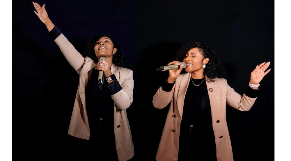 Peace Hoziyana  is among Israel Mbonyi&#039;s team. She is also a  solo gospel singer. Courtesy