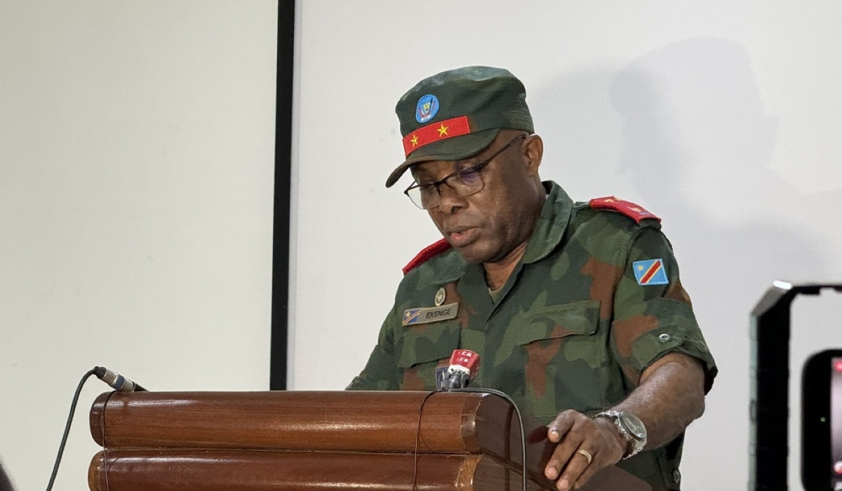 General Sylvain Ekenge, the army spokesperson.