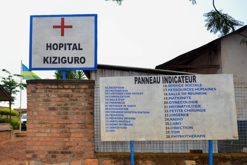 Kiziguro Hospital in Gatsibo District, which was established in 1985, is also undergoing improvements. File