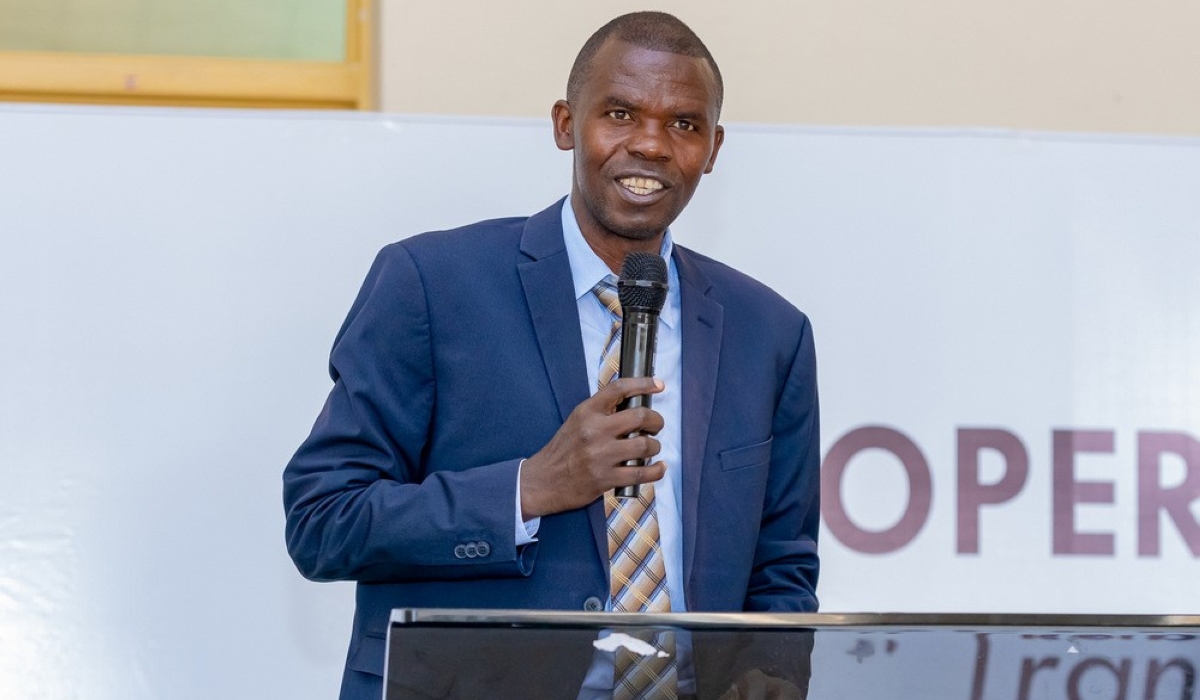 Jean-Bosco Harelimana, the former Director-General of Rwanda Cooperative Agency.