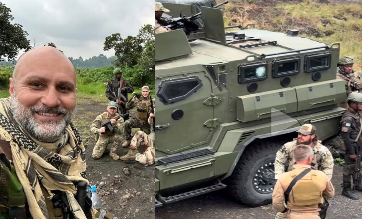 European mercenaries fighting alongside FARDC in eastern Congo. Courtesy