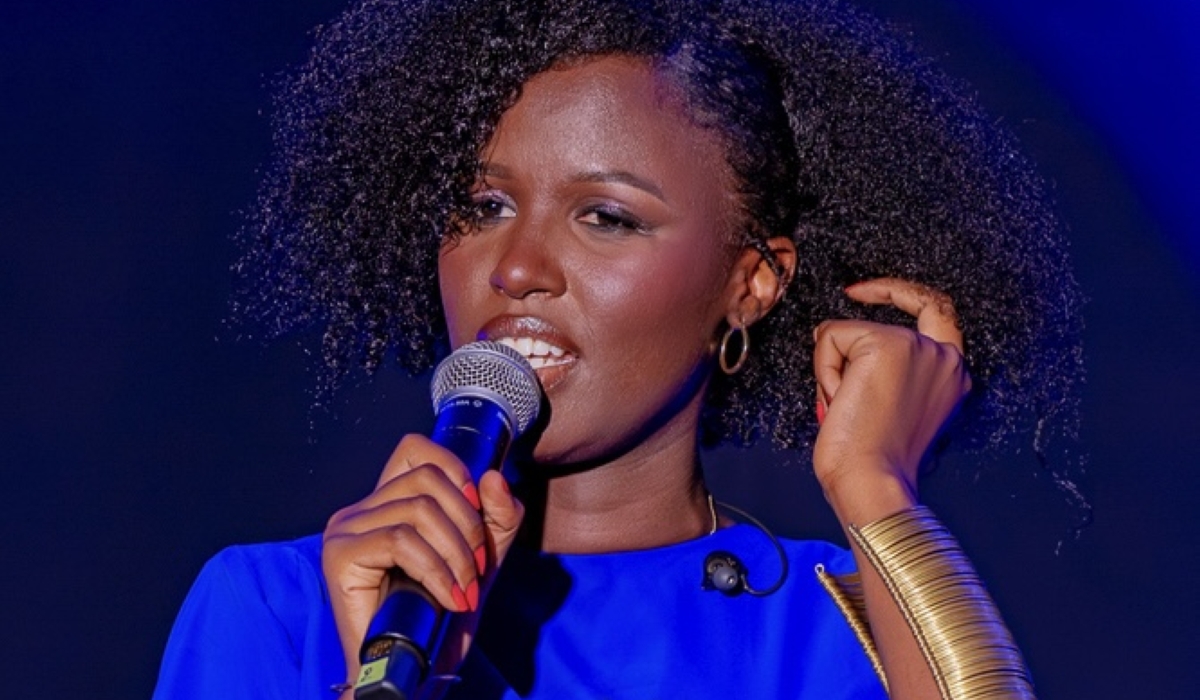 Rwandan artiste Christiane Bukuru, widely known as Boukuru, has earned a nomination for the prestigious Prix Découvertes RFI 2025. Courtesy.