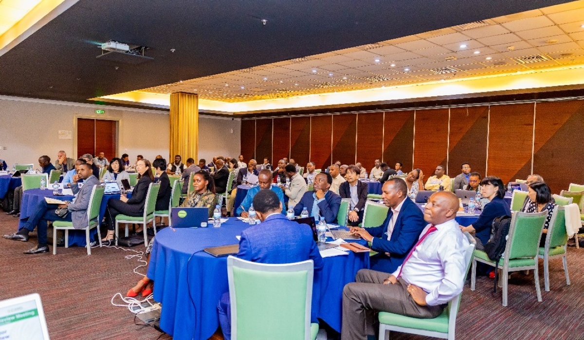 Delegates at the Annual Rice Sector Review Meeting  on January 23, 2025 Photos by Craish Bahizi