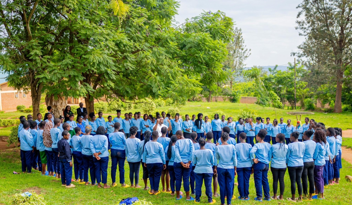 Some of the youths who are attending a rehabilitation course at Gitagata rehabilitation centre in Bugesera District. Courtesy