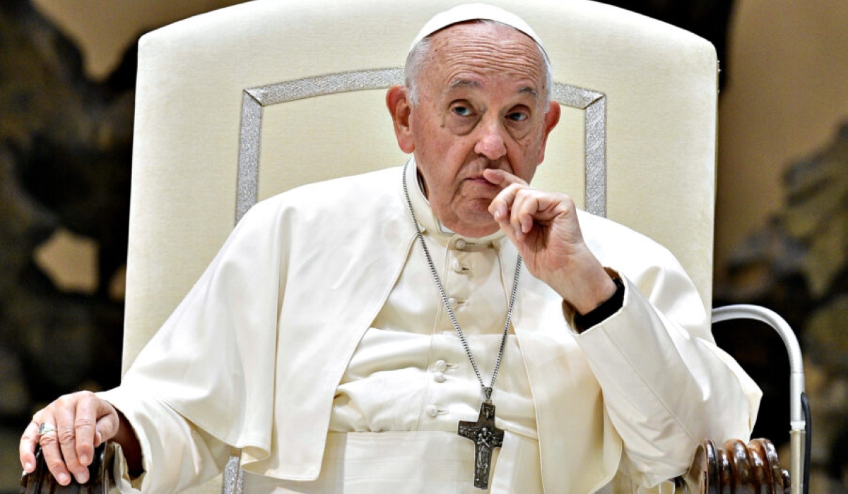 Pope Francis has voiced deep concern over the escalating conflict in eastern DR Congo. Courtesy