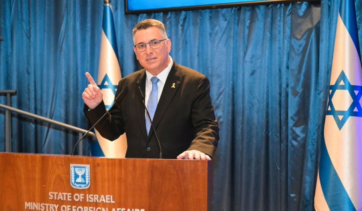 Israel’s Foreign Affairs Minister Gideon Sa&#039;ar, said that his country supports dialogue to solve the crisis in eastern DR Congo on Thursday, January 30. Courtesy