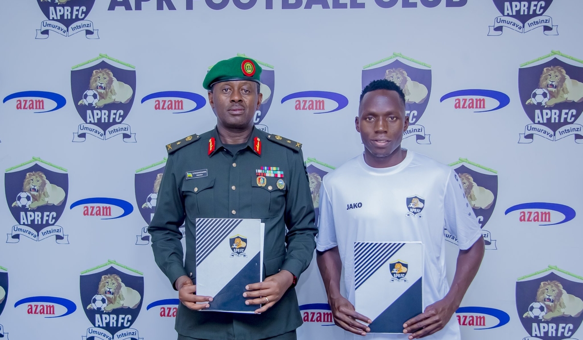 Hakim Kiwanuka joined APR FC from Villa SC, Uganda.