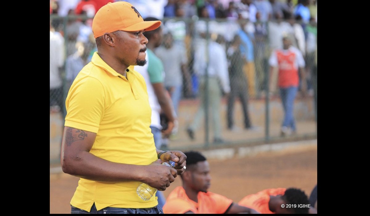 Kiyovu SC head coach Marcel Lomami is confident the club can avoid relegation-Photo by IGIHE