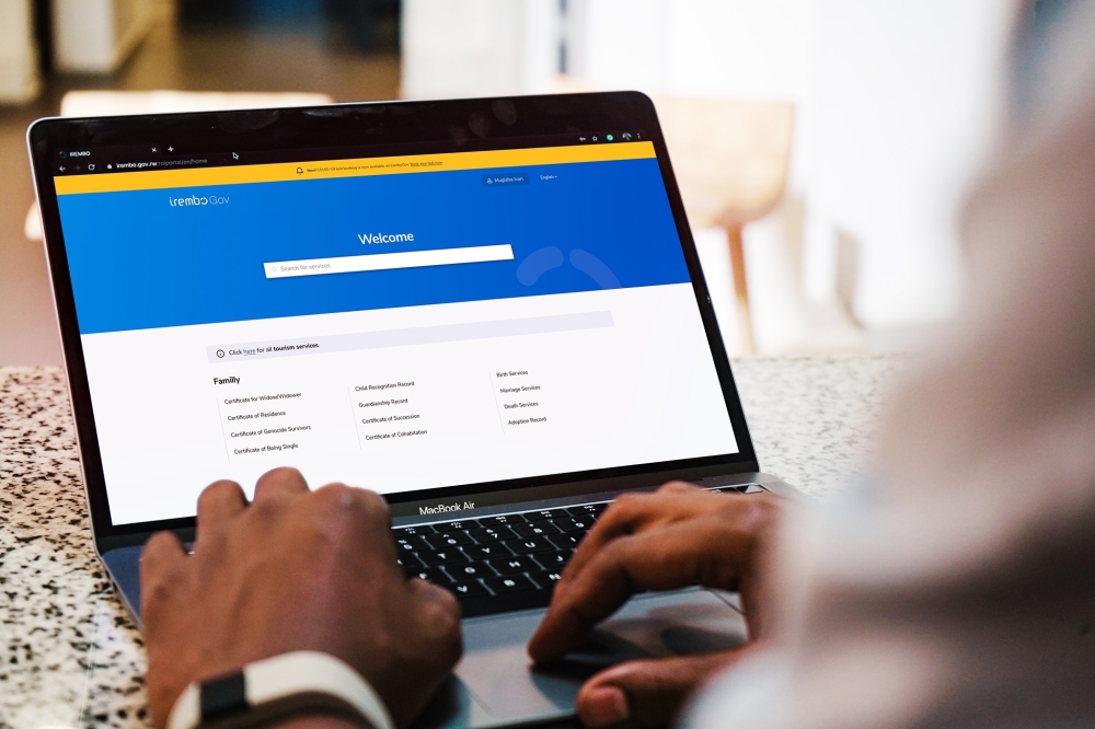 Irembo currently provides Rwandan diaspora members convenient access to about 240 government services. Courtesy photo