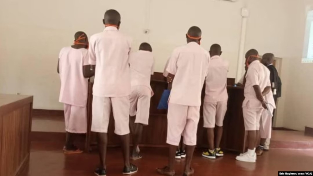 Sylvain Sibomana is among nine individuals accused of forming a criminal association and conspiring to overthrow the current government.