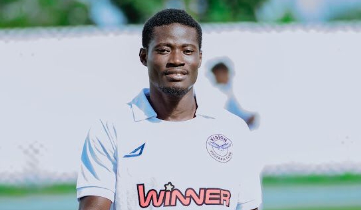 Vision FC defender Stephen Bonney is aptimistic his team can go all the way in second round of Rwanda Premier League-courtesy
