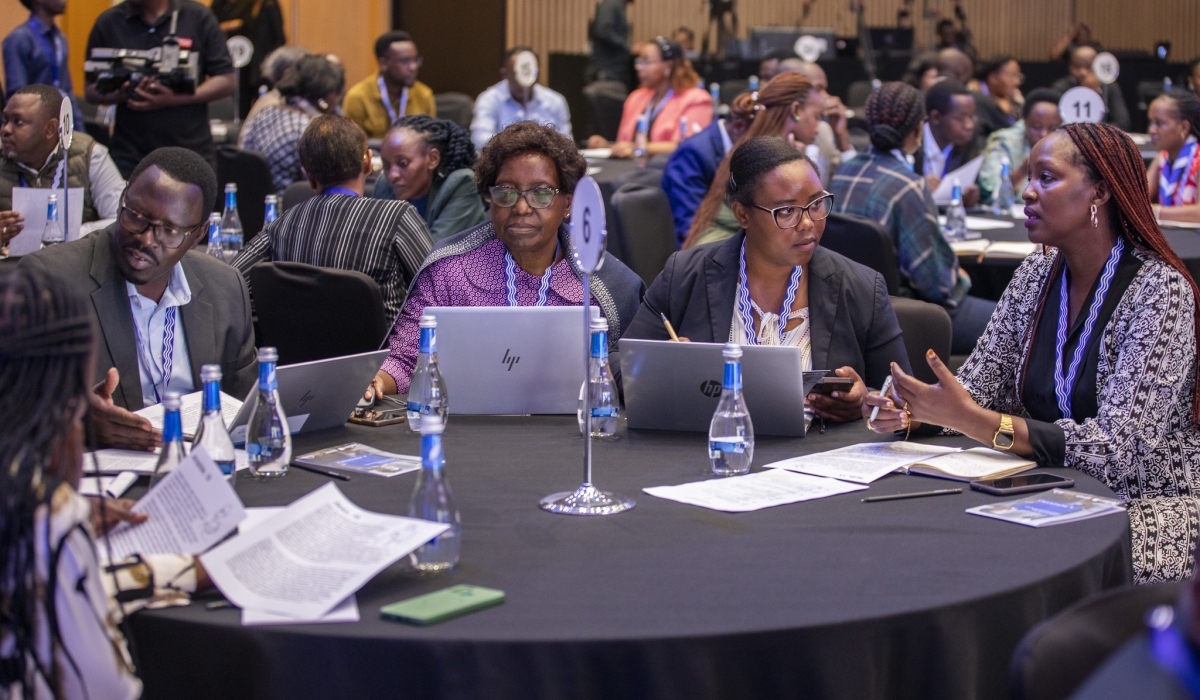 The Education Inclusion Symposium brought together  policymakers, education experts, and representatives from civil society. Photos by Craish Bahizi