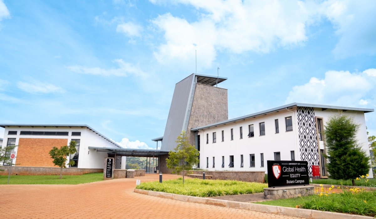 A view of the University of Global Health Equity (UGHE) Butaro Campus. Courtesy