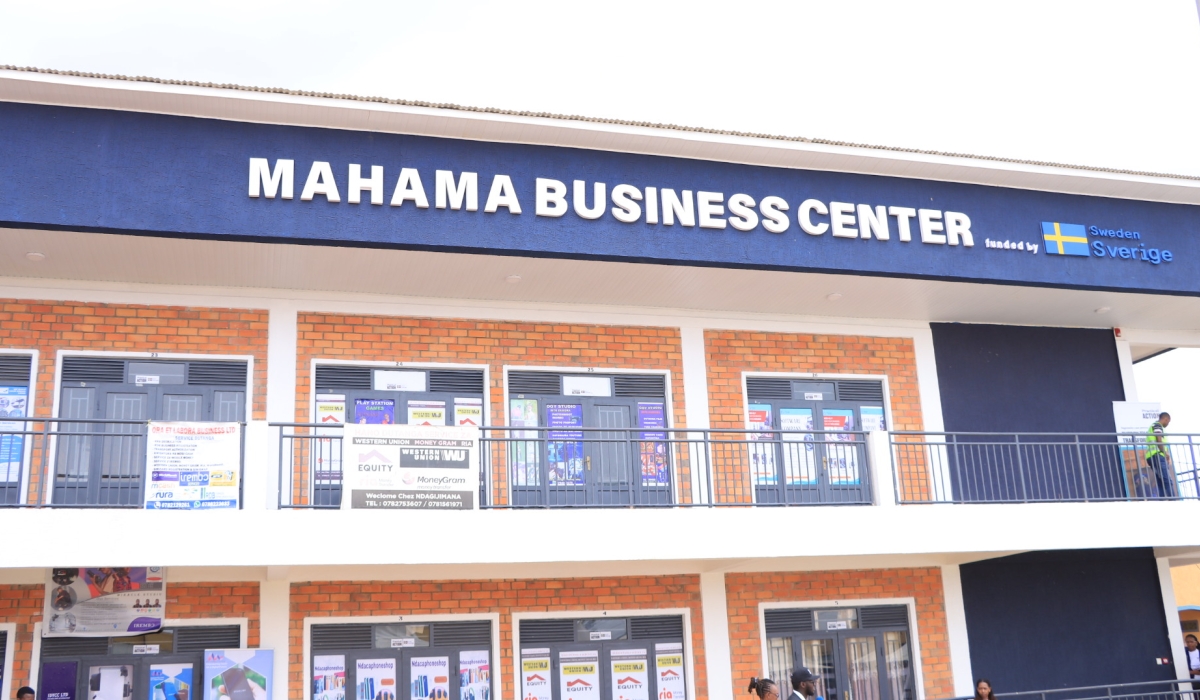 A newly built market for refugees in Mahama Refugee Camp in Kirehe District was opened on February 4.