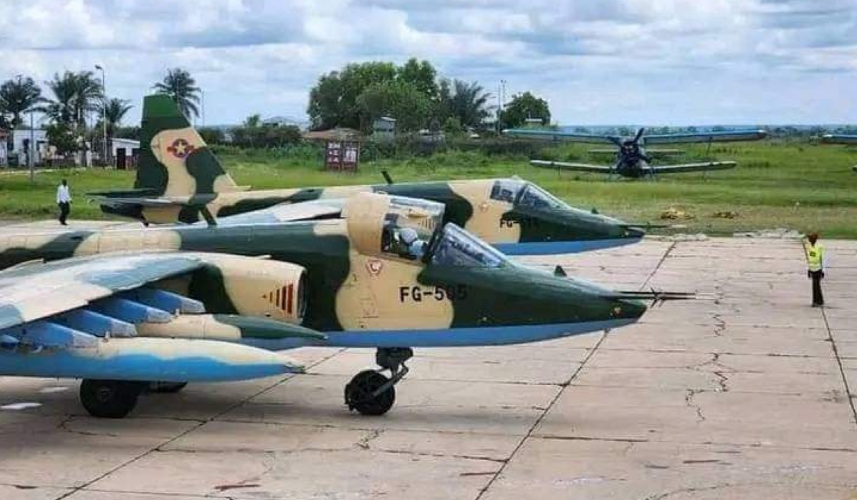 The AFCM23 rebels accused the Congolese armed forces of using a Sukhoi 25 fighter jet to bomb “densely populated areas of Kalehe.