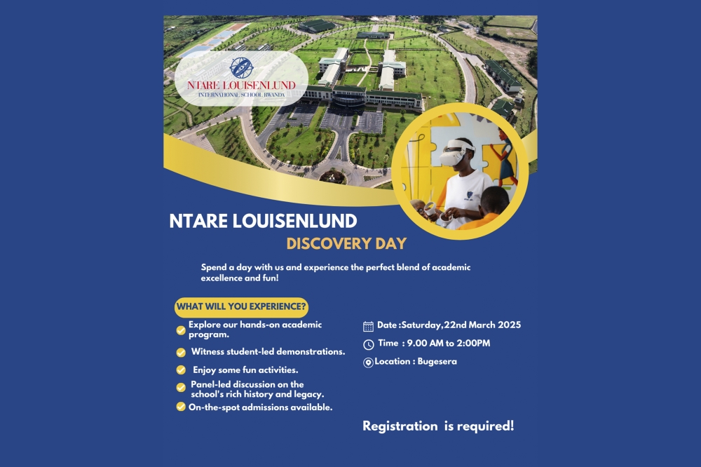 Ntare Louisenlund School (NLS), a new Rwandan international institution, is inspired by Uganda&#039;s Ntare School.