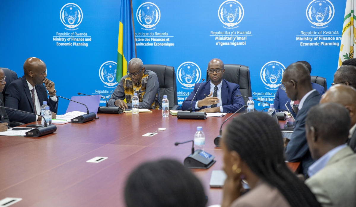 Rwanda plans to implement new tax reforms to expand the tax base, boost revenue, and streamline operations to achieve national development goals, said by the Minister of Finance and Economic Planning Murangwa Yusuf. Photo by Craish Bahizi