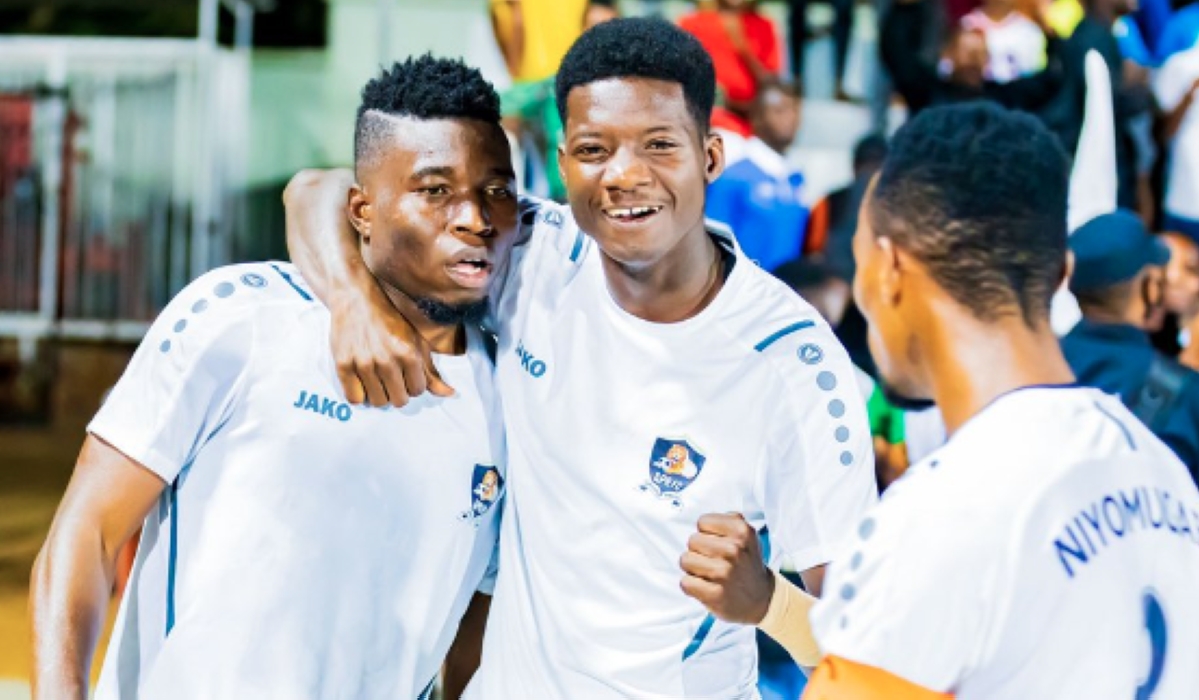 APR striker Mamadou Sy (C) has said that his team has what it takes to win the league title this season-Photo by IGIHE