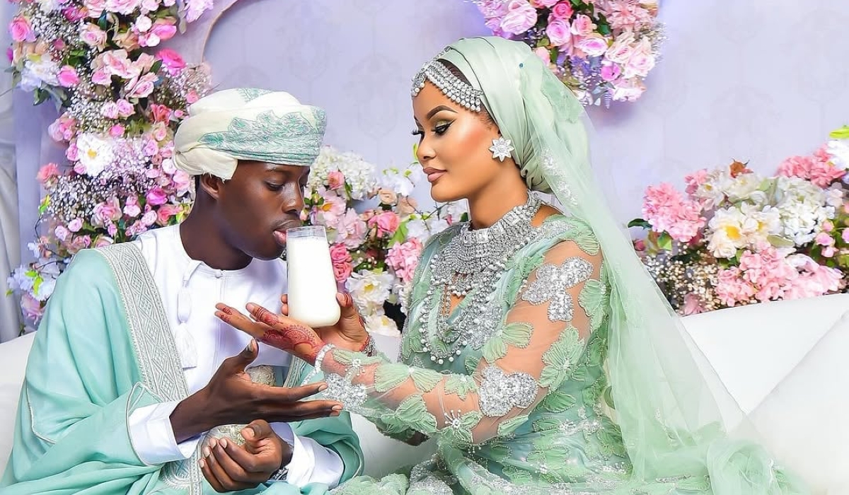 Tanzanian fashion entrepreneur and socialite Hamisa Mobetto on Sunday, February 16, tied the knot with 28-year-old professional footballer Stephane Aziz Ki-courtesy photos
