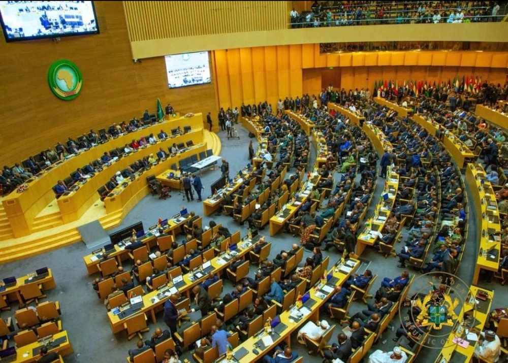Delegates at African Union General Assembly.