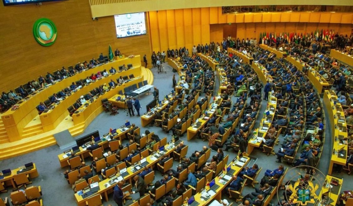 Delegates at African Union General Assembly.
