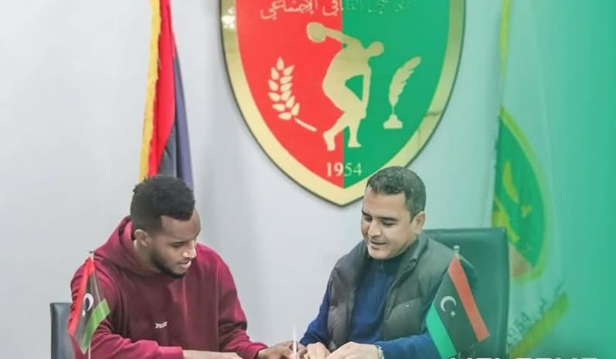 Rwandan forward Patrick Sibomana has joined Libyan outfit  Al Wahda SC Tripoli on a six-month deal-courtesy