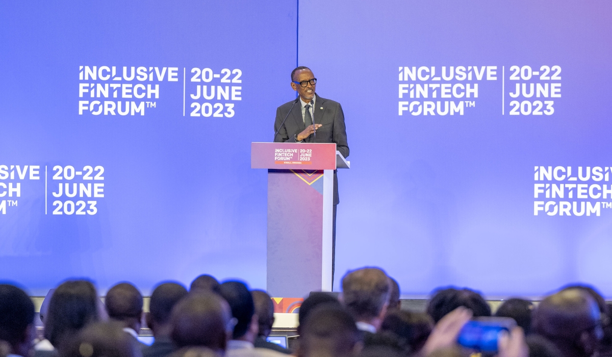 President Paul Kagame is expected to attend the second edition of the Inclusive Fintech Forum (IFF) that will take place on February 24-26 in Kigali. File