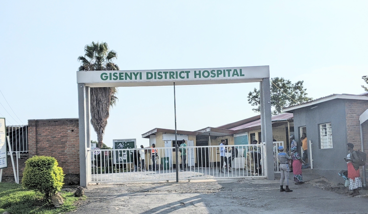 A view of Gisenyi District Hospital.Photos by Germain Nsanzimana.