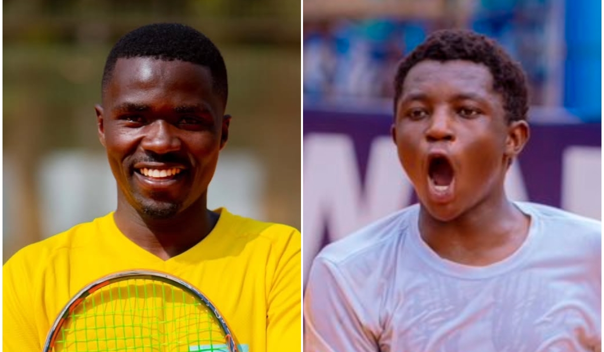 Etienne Niyigena (L) and Claude Ishimwe.