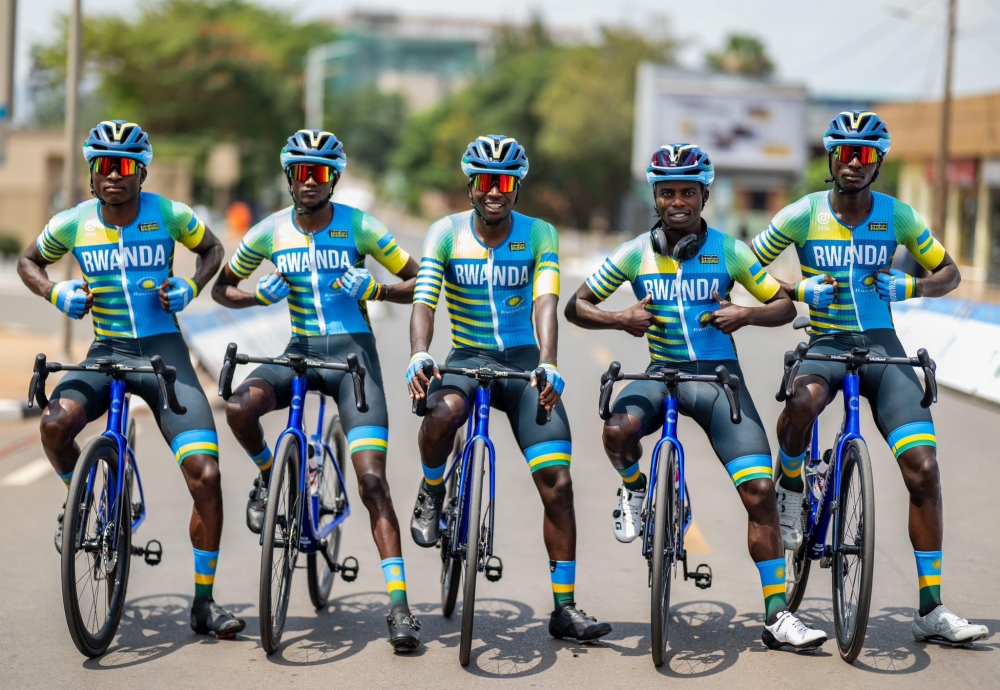 Team Rwanda will be aiming to challenge for the second stage from Rukomo to Kayonza according to star rider Didier Munyaneza-courtesy 