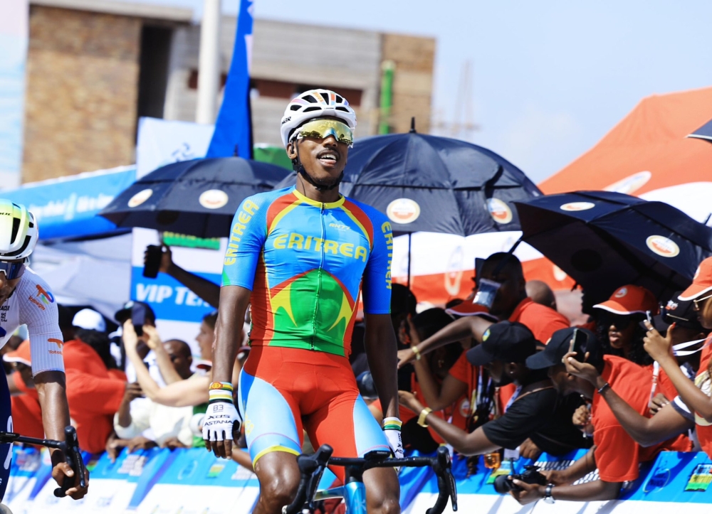 Eritrea&#039;s Henok Mulubrhan claimed Stage 1 of Tour du Rwanda, his third concecutive stage win on the Rwandan terrain-courtesy