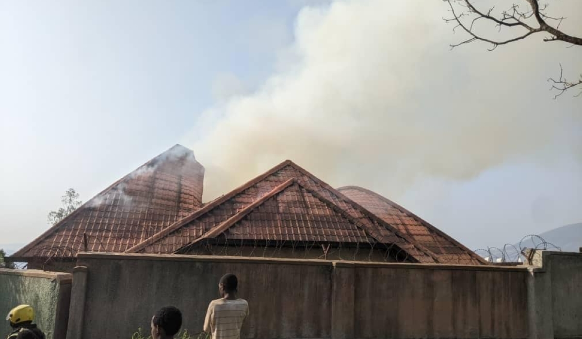 A fire outbreak at an autistic children’s home happened at 7 30a.m in Murambi Village, Ruhango Cell, Gisozi Sector, Gasabo District in Kigali, on Sunday, February 23.